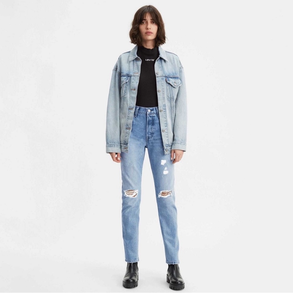 LEVI’S 501 Original Fit Jeans Athens Destruction W24/L32